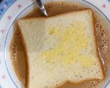 Foto langkah ke 3 dari resep Choco Hazelnut Lava Toast.