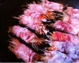 A picture of step 5 of Julienne Burdock Beef Roll.