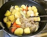 A picture of step 4 of My Family's Favorite Nikujaga (Japanese Meat & Potatoes).