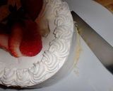 A picture of step 18 of The Trick to Making a Beautiful Decorated Cake.