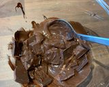 A picture of step 1 of Fruit dipped in chocolate.