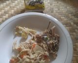 Foto langkah ke 5 dari resep Tumis Jahe Ayam Suwir Kukus.