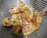 A picture of step 4 of Soya keema Sandwich.