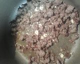 A picture of step 2 of Chickpeas and sausage stuff.