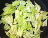 A picture of step 5 of Quick & Easy Spring Cabbage and Sakura Shrimp Pasta.