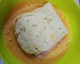 Sajttal, sonkával töltött bundáskenyér recept fázis 2 fotója