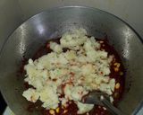 A picture of step 5 of Pav bhaji.