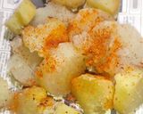 A picture of step 9 of Street Style ShakerKandi (roasted sweet potato on Tawa).