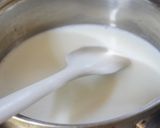 A picture of step 2 of Milk Pudding.