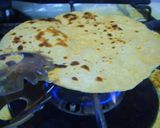 A picture of step 8 of Chapati with Atta (Whole Wheat Flour).