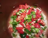 A picture of step 3 of Fajita Pasta.