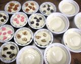 A picture of step 4 of Easy Baked Cheesecake in a Mini Cup.