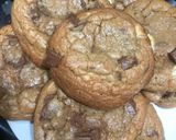 Pas rețetă Chewy Chocolate Chip Cookies!Biscuiți crocanti la exterior, moi și gumati la interior! 18 fotografie