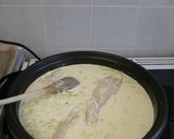 A picture of step 1 of Pj’s Cullen skink soup.