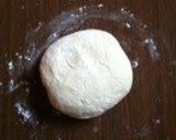 A picture of step 6 of Easy Bread Flour Naan in a Frying Pan.