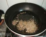 A picture of step 8 of Sookhi Arbi.