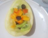 A picture of step 5 of Healthy desert mix.
