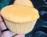 A picture of step 6 of Orange cupcakes.
