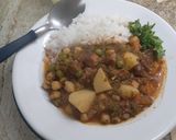 Foto del paso 3 de la receta: Guiso de arroz con Aguja s/hueso y un trozo de panceta 🥓