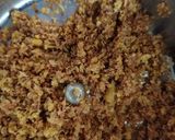 A picture of step 4 of Inji puli /sweet and sour ginger pickle.