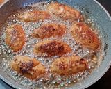 A picture of step 4 of Chicken Soutzoukakia.