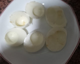 Foto del paso 2 de la receta: Huevos rellenos de Gambas