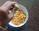A picture of step 2 of Sprout and Cornflakes Salad.