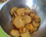 Foto langkah ke 4 dari resep Casserole Kentang Keju tanpa oven.