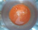 A picture of step 1 of Suji ka halwa.