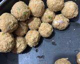 A picture of step 6 of Spaghetti with meat balls (vegan).