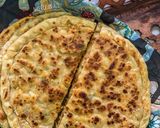 A picture of step 8 of Chap Shoro|Chicken Mince Paratha|Hunza Traditional Recipe.