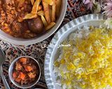 عکس مرحله 7 از دستور قیمه سیب زمینی