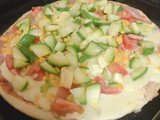 ¡Pizzalada! Pizza con vegetales