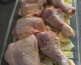 Foto del paso 3 de la receta: Pollo al horno con papas