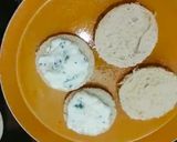 A picture of step 6 of Bread Idli.