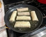 A picture of step 4 of Thai Spring Rolls.