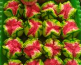 Foto langkah ke 12 dari resep Kue kukus semangka.