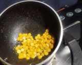 A picture of step 1 of Dessicated coconut rice.