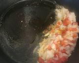 A picture of step 1 of Seasoned Shrimp w/ EZ Homemade Sauce &fresh Mozzarella.
