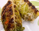 A picture of step 9 of Cabbage Rolls with Sausage and Vegetables.