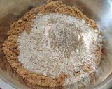 A picture of step 7 of Badam Ladoo.