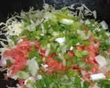 A picture of step 7 of Tikka macroni.