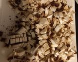Une image de l'étape 3 de Risotto aux champignons.