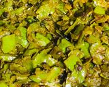 A picture of step 4 of Stir fried Ridge gourd peels.