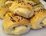 صورة لخطوة 4 من وصفة باتية بحشوة ميكس الجبن بسيط ولذيذ 😋♥️