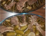 A picture of step 12 of Stuffed Grape Leaves and Zucchini with Meat.