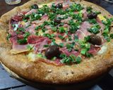 Foto del paso 5 de la receta: Pizza integral con borde relleno