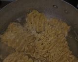 A picture of step 3 of Sallie's coconut fried noodles.