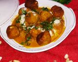 A picture of step 4 of Jackfruit kofta Curry.