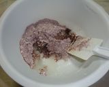 A picture of step 2 of Butter and Egg-free Chocolate Nut Cookies.